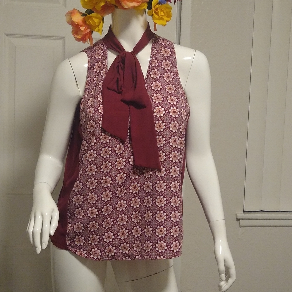 Miss Chievous Red Large Sleeveless Top